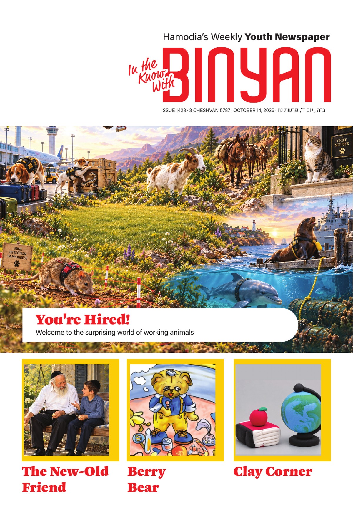 Binyan cover: You're Hired!
