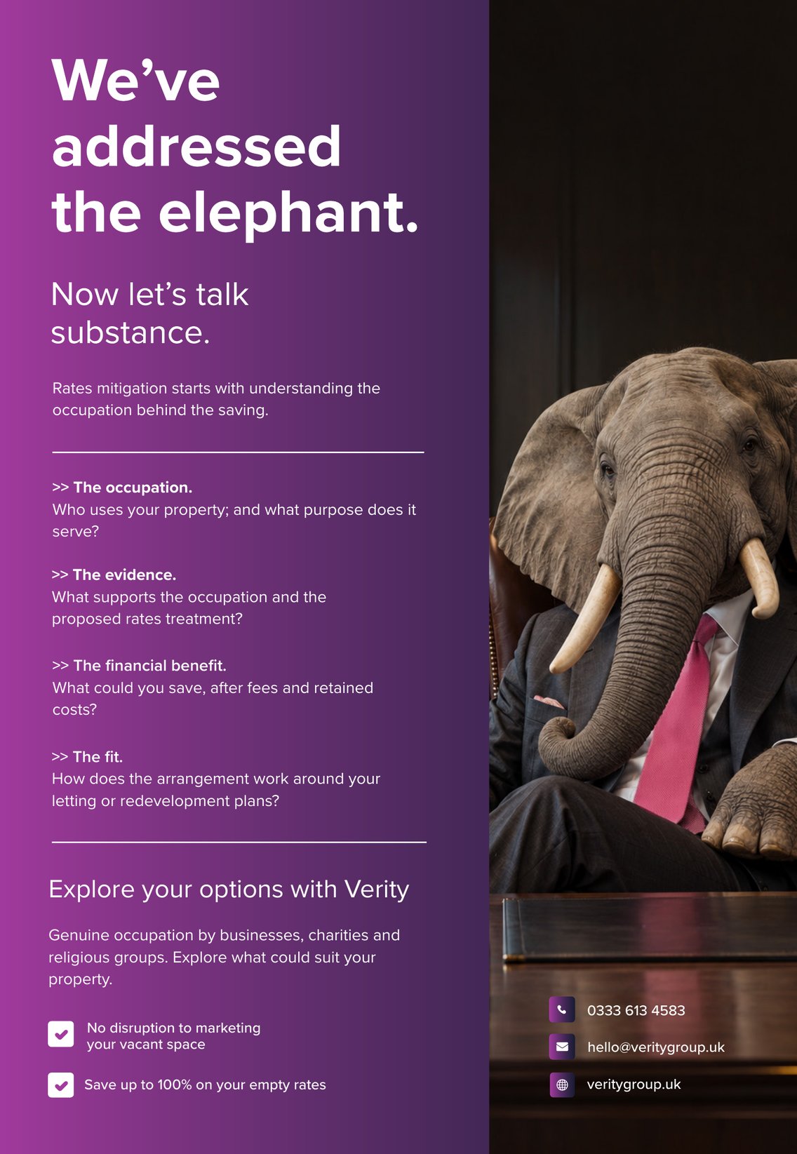 We've Addressed the Elephant